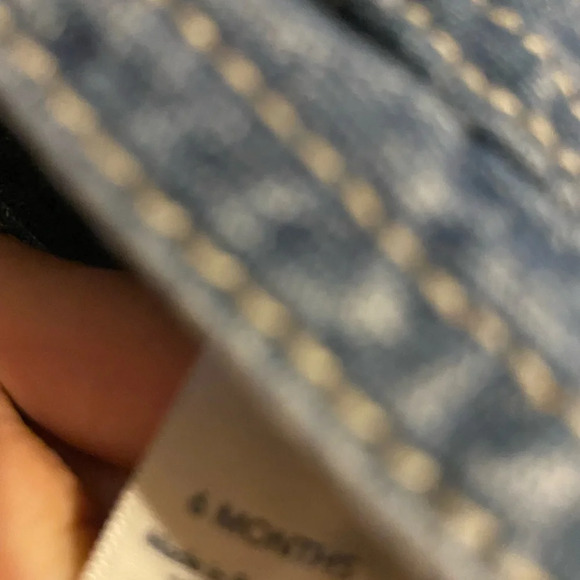 Oshkosh B’Gosh Denim Overalls  - 6 months - Picture 5 of 7